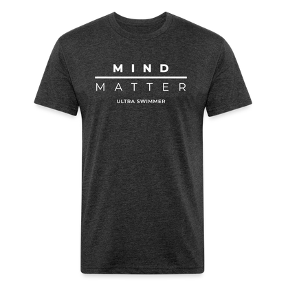 MM Ultra Swimmer - Unisex Fitted Cotton/Poly T-Shirt - heather black