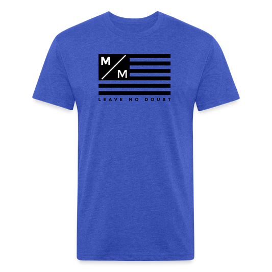 M/M Flag- Unisex T-Shirt - heather royal