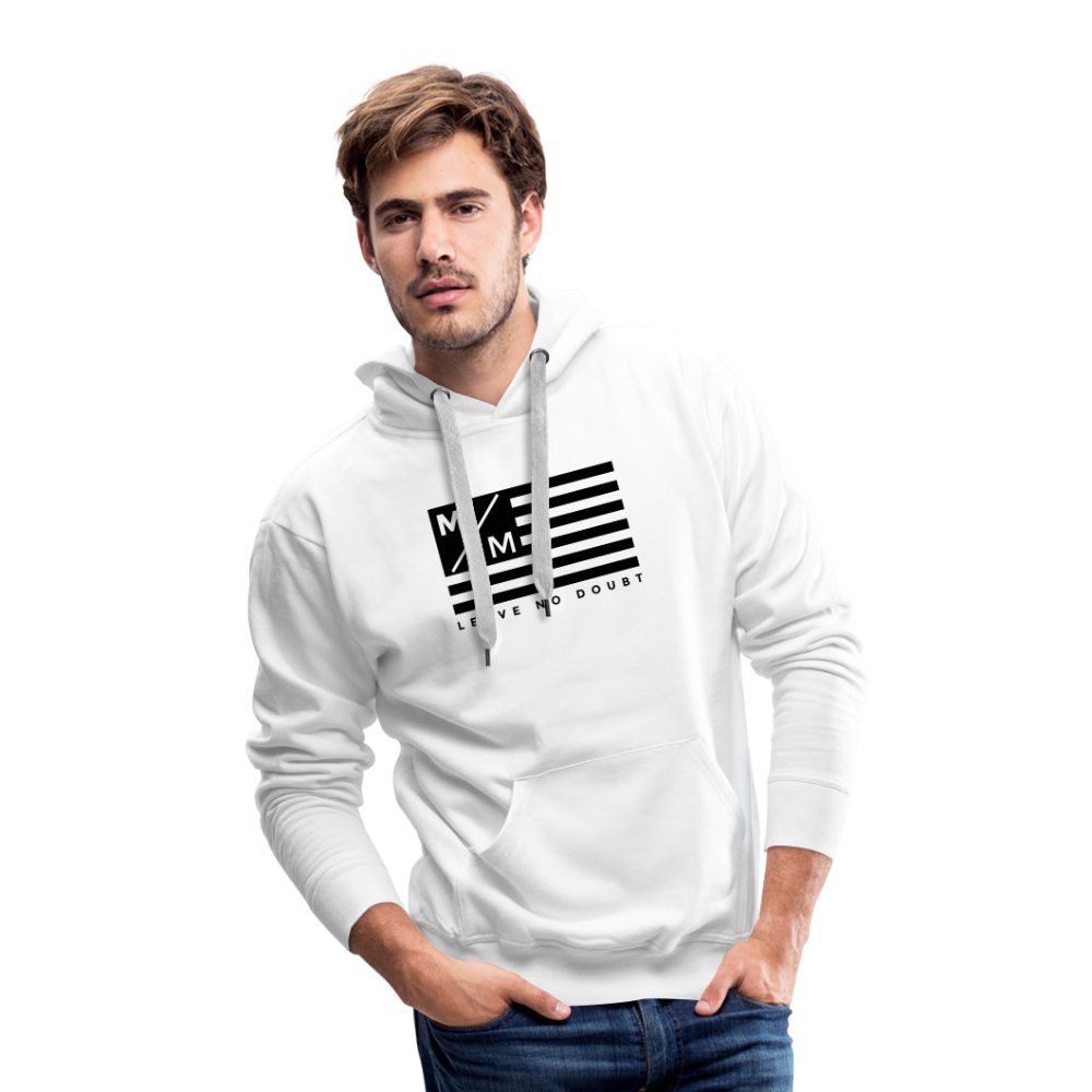 MM Flag LND- Men’s Premium Hoodie FP - white