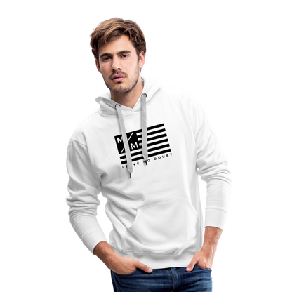 MM Flag LND- Men’s Premium Hoodie FP - white