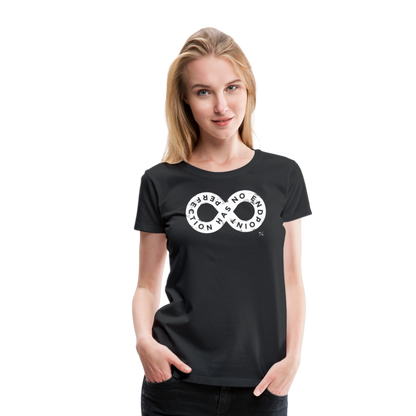 Perfection Has No Endpoint- Women’s Premium T-Shirt - black