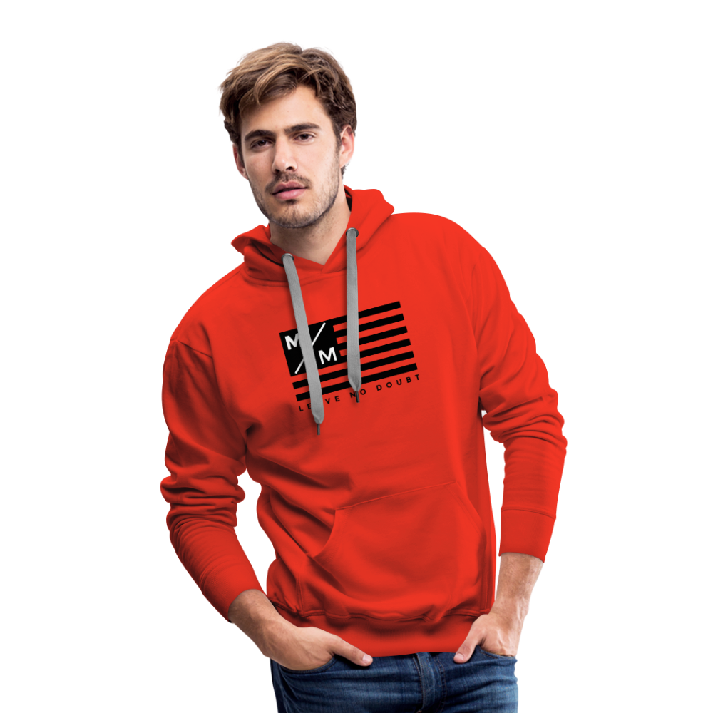 MM Flag LND- Men’s Premium Hoodie FP - red