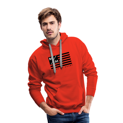 MM Flag LND- Men’s Premium Hoodie FP - red