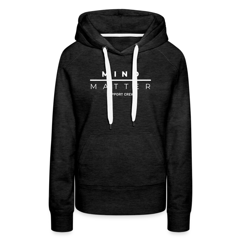 MM Support Crew - Women’s Premium Hoodie - charcoal grey