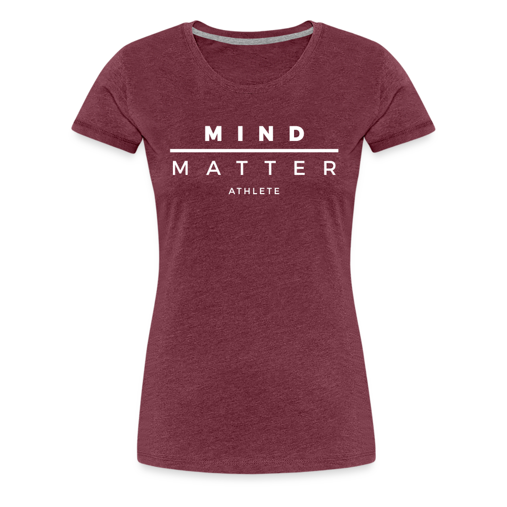 MM Athlete- Women’s Premium T-Shirt - heather burgundy