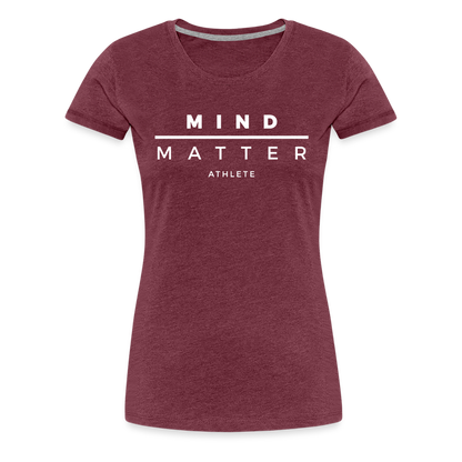 MM Athlete- Women’s Premium T-Shirt - heather burgundy