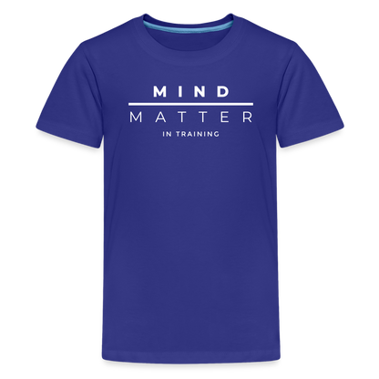 MM In Training- Kids' Premium T-Shirt - royal blue