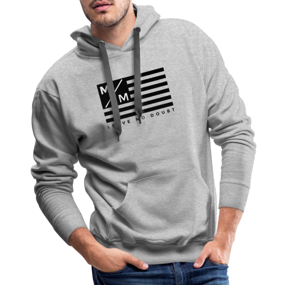 MM Flag LND- Men’s Premium Hoodie FP - heather grey