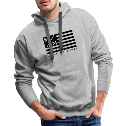 MM Flag LND- Men’s Premium Hoodie FP - heather grey