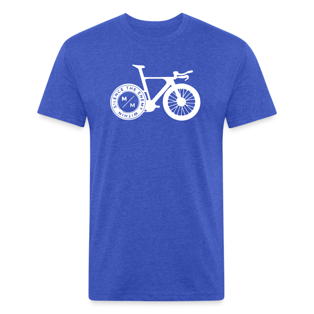 STEW TT Bike- Unisex T-Shirt - heather royal