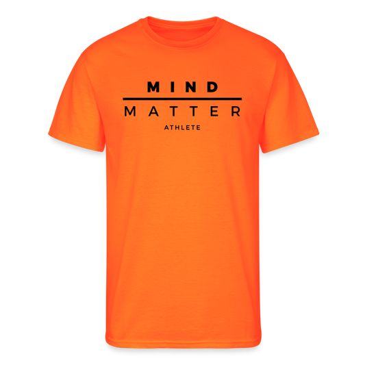 MM Athlete - Men’s 50/50 perfromance T-Shirt - neon orange