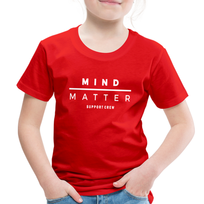 MM Support Crew- Toddler Premium T-Shirt - red