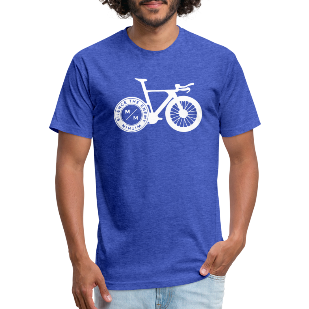 STEW TT Bike- Unisex T-Shirt - heather royal