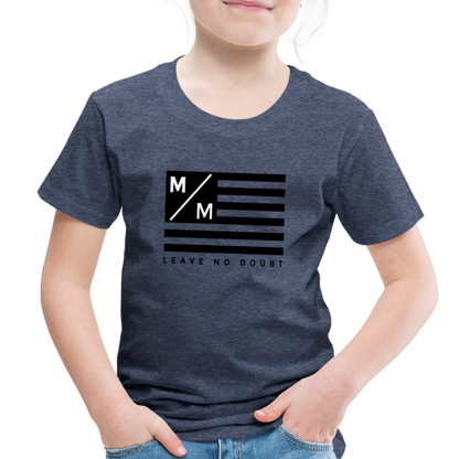 MM Flag LND- Toddler Premium T-Shirt - heather blue