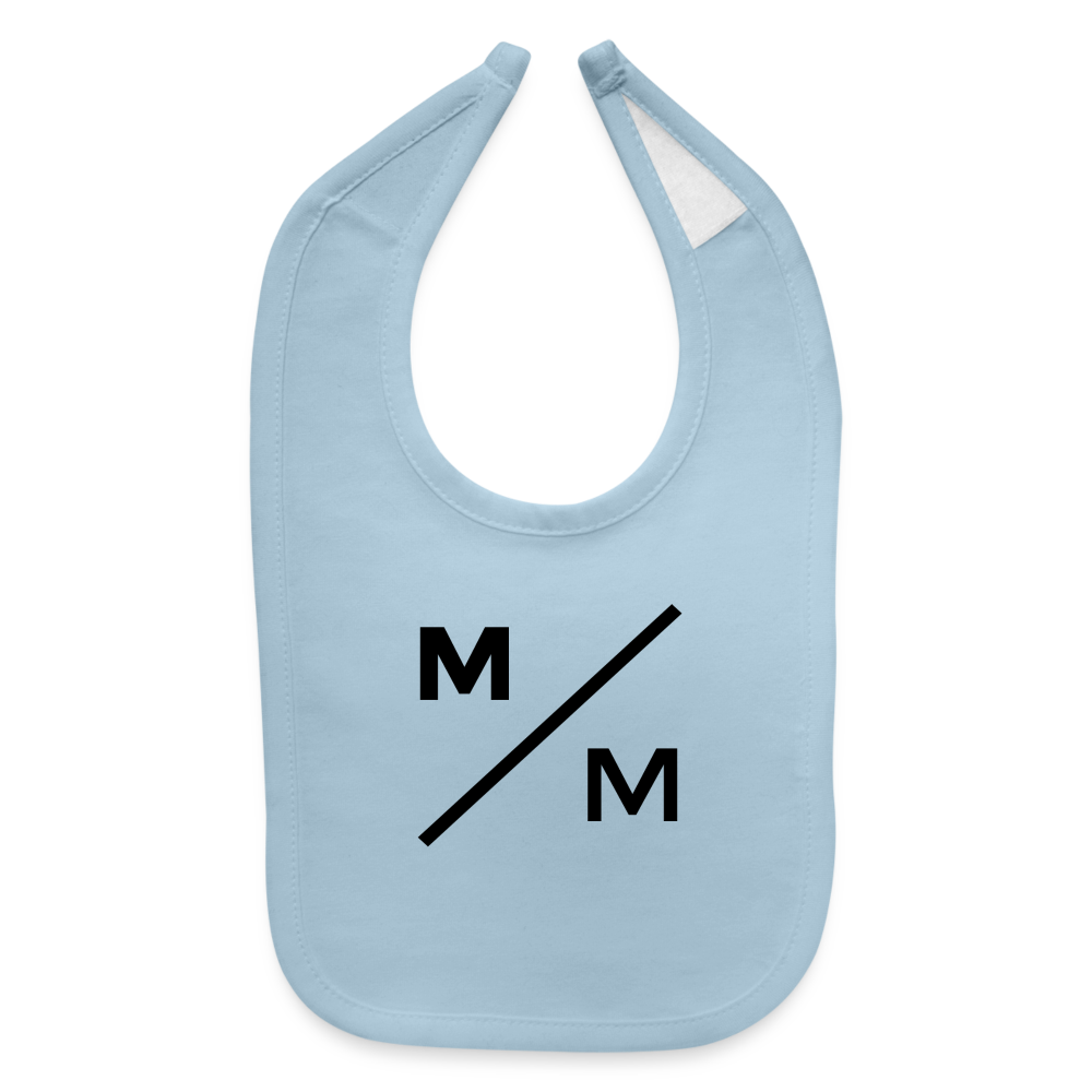 M/M- Baby Bib - light blue