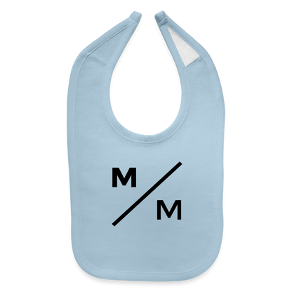 M/M- Baby Bib - light blue