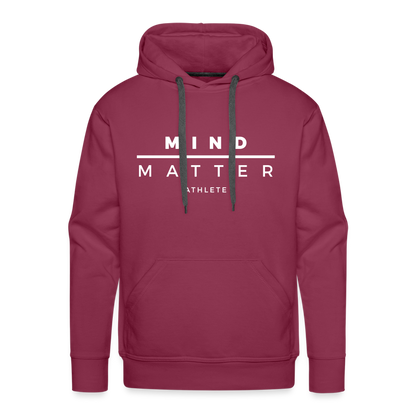 MM Athlete- Men’s Premium Hoodie - burgundy