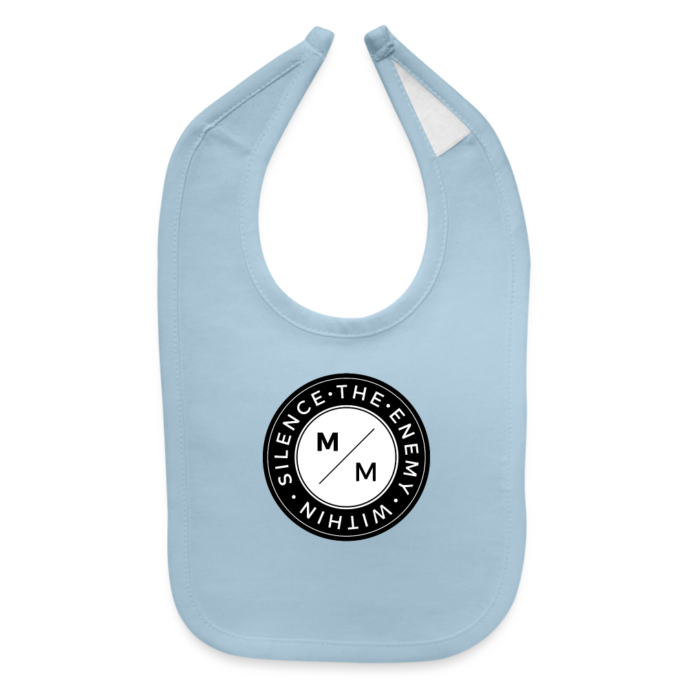 MM STEW- Baby Bib - light blue