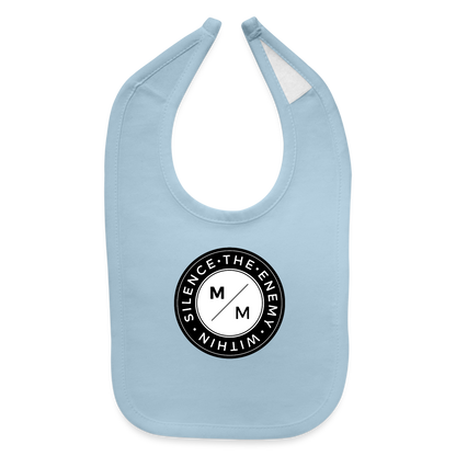 MM STEW- Baby Bib - light blue