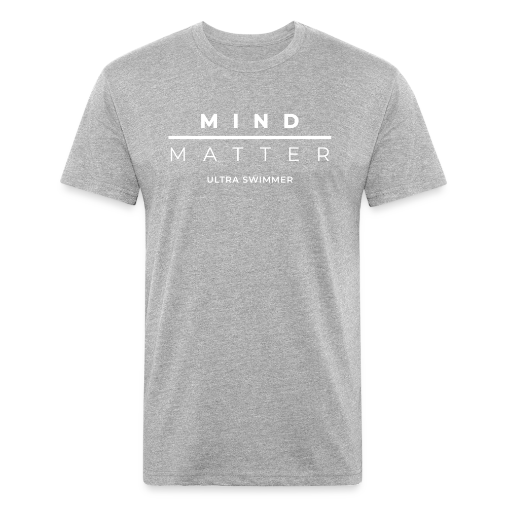 MM Ultra Swimmer - Unisex Fitted Cotton/Poly T-Shirt - heather gray