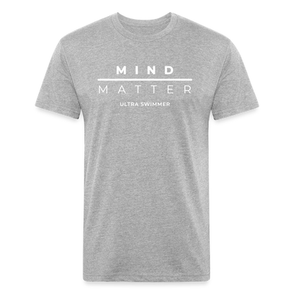 MM Ultra Swimmer - Unisex Fitted Cotton/Poly T-Shirt - heather gray