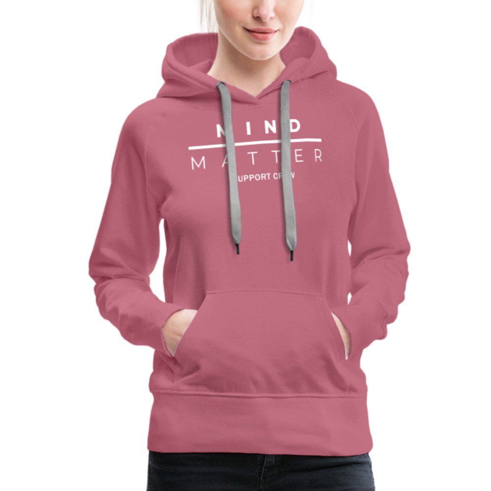 MM Support Crew - Women’s Premium Hoodie - mauve