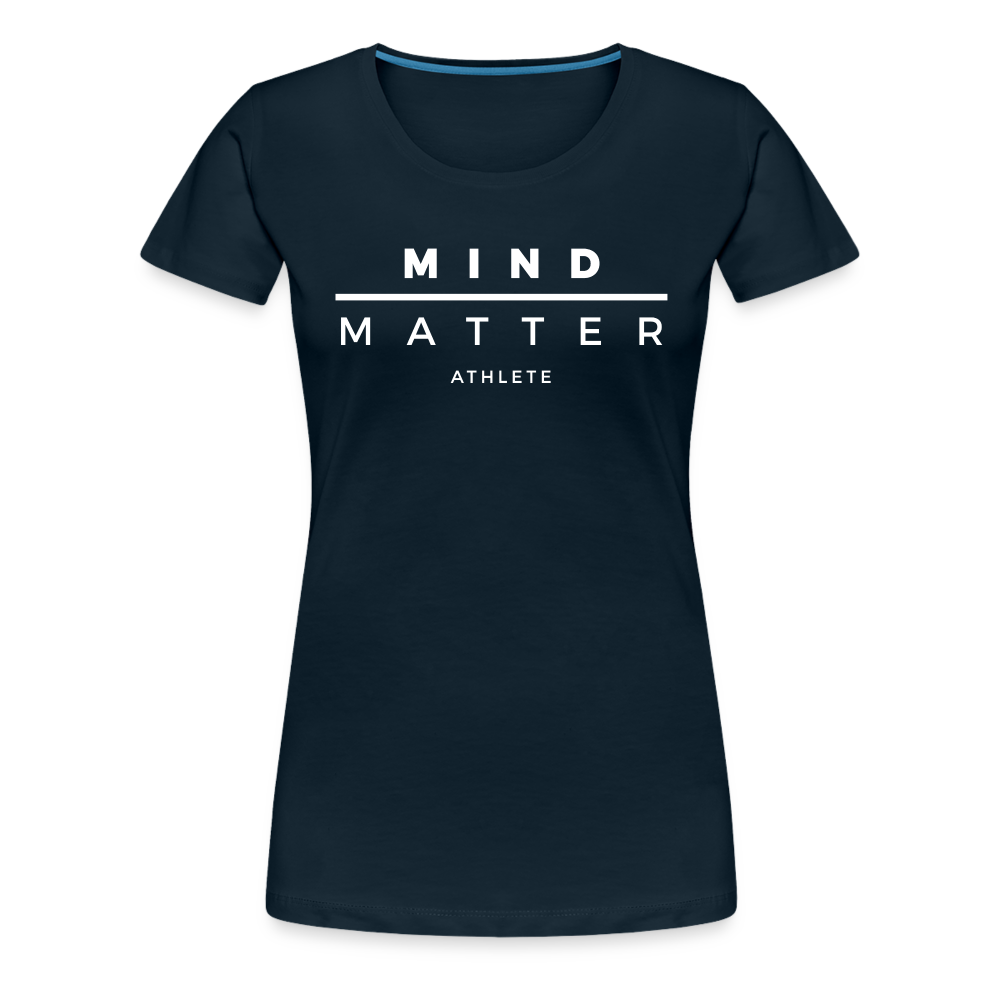 MM Athlete- Women’s Premium T-Shirt - deep navy