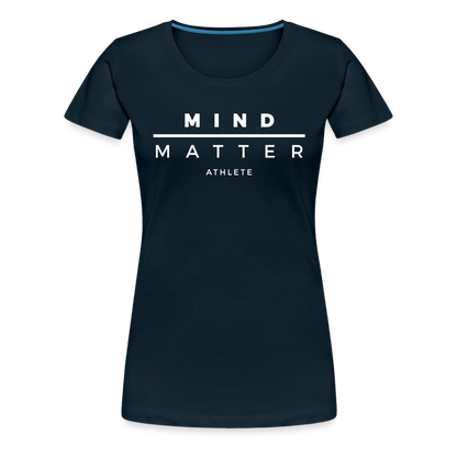 MM Athlete- Women’s Premium T-Shirt - deep navy