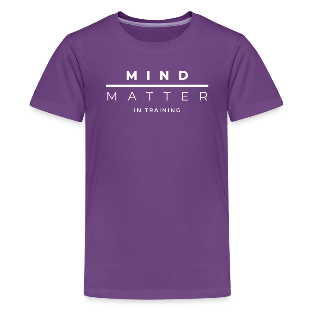 MM In Training- Kids' Premium T-Shirt - purple