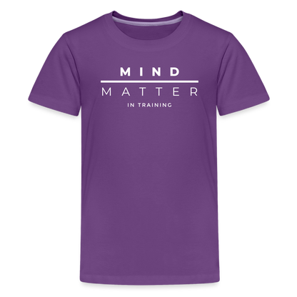 MM In Training- Kids' Premium T-Shirt - purple