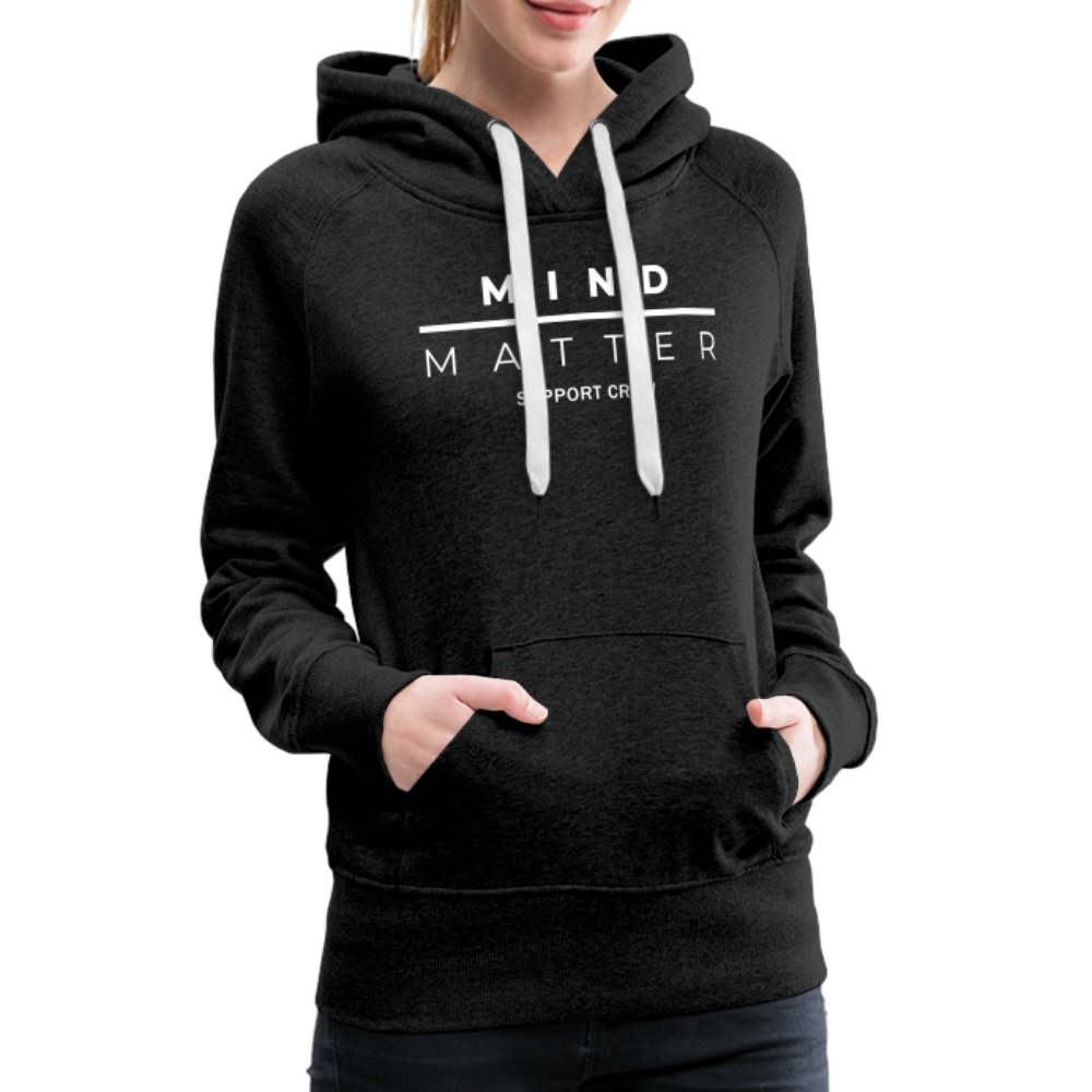 MM Support Crew - Women’s Premium Hoodie - charcoal grey