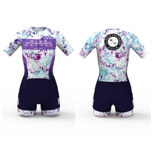 MM Racing - Purple Paint Splash - Womens Trikit