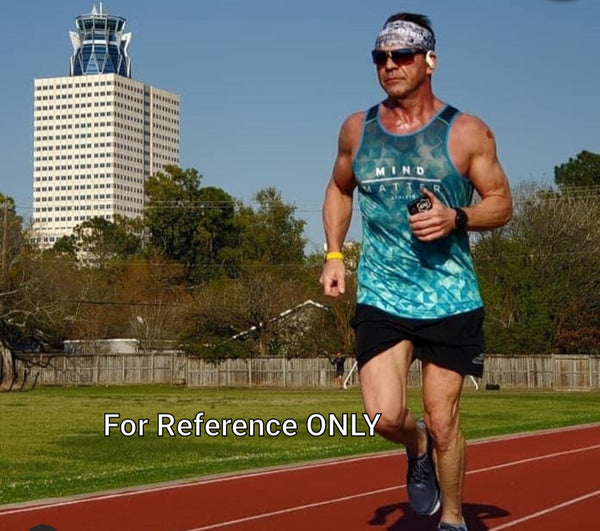 Determined Tropical Blast - Performance Running Singlet