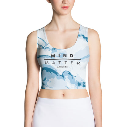 MM Marble- Performance Crop Top