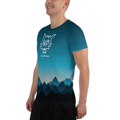 WP Blue Mountains- Men's Athletic T-shirt