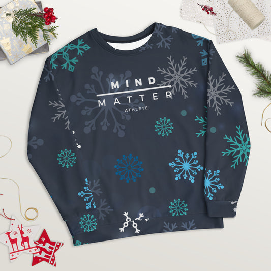 Christmas Snowflakes MM- Unisex Sweatshirt