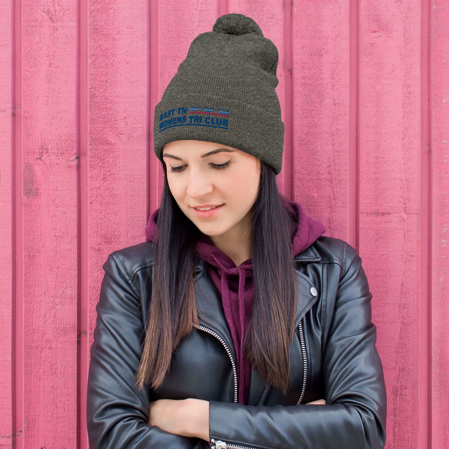 ETN Women's Tri- Pom-Pom Beanie