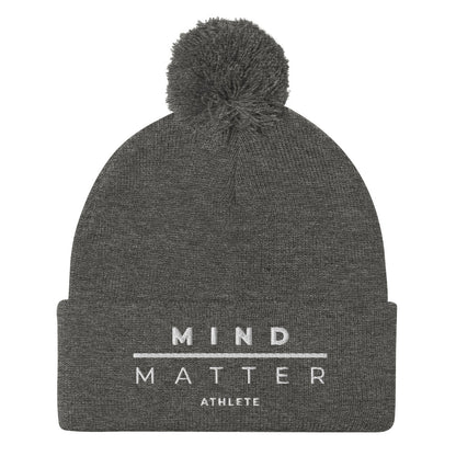 Mind Over Matter Athlete - Pom-Pom Beanie