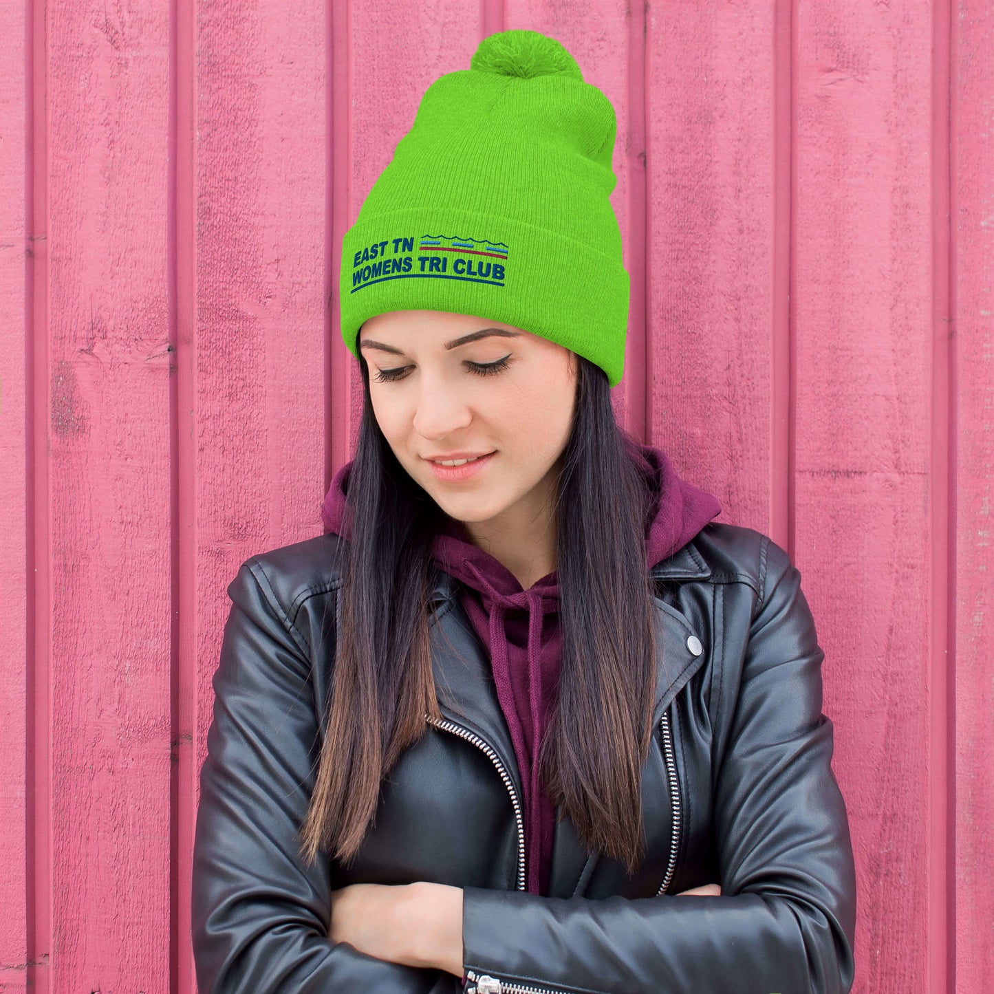 ETN Women's Tri- Pom-Pom Beanie