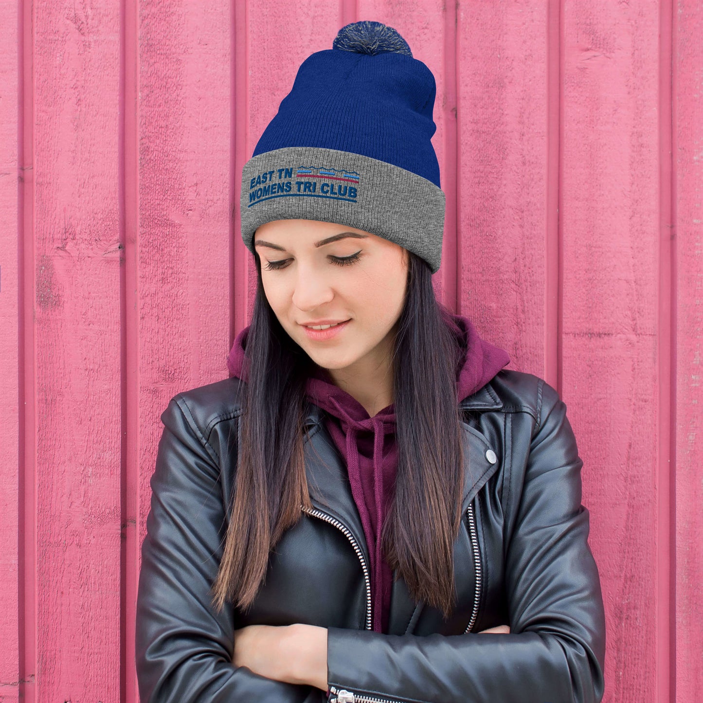 ETN Women's Tri- Pom-Pom Beanie