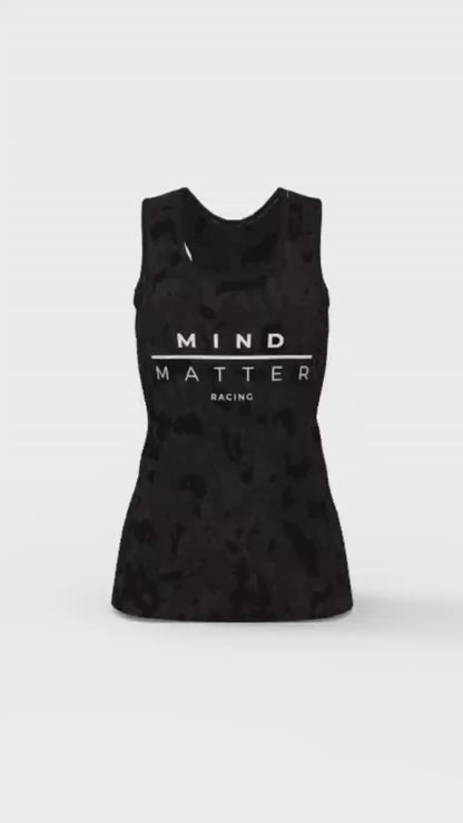 MM Racing - Black Paint Splash - Run Singlet