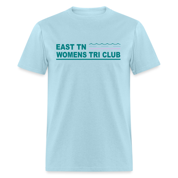 East TN Womens Tri Club- Unisex Classic T-Shirt - powder blue