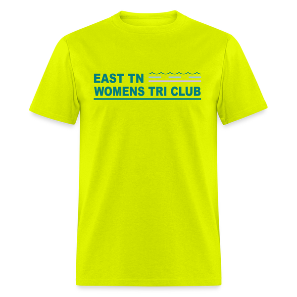 East TN Womens Tri Club- Unisex Classic T-Shirt - safety green