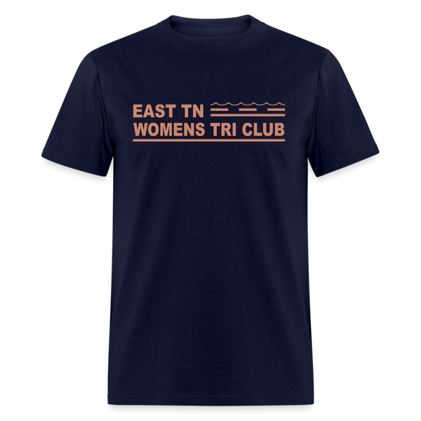 ETN Womens Tri Club Velvet Pink- Unisex Classic T-Shirt - navy