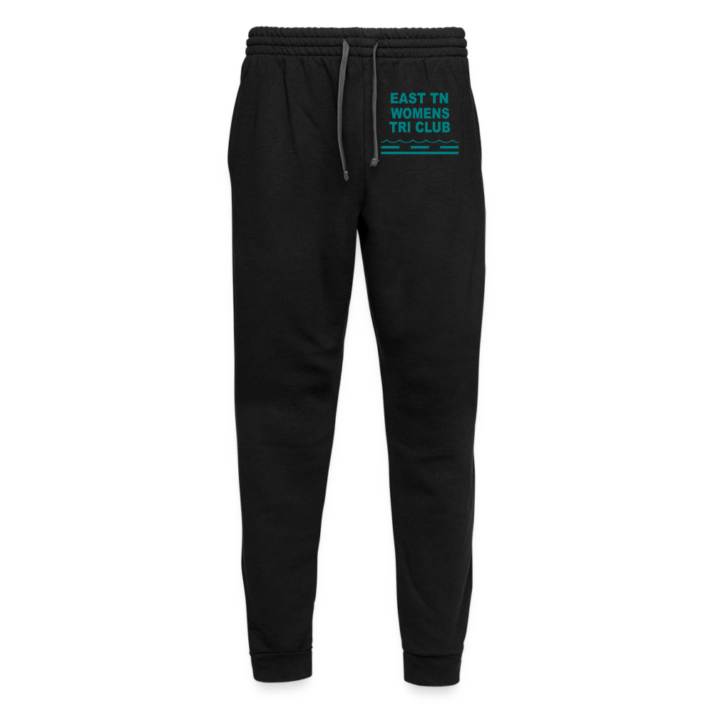 East TN Womens Tri Club Teal Logo- Unisex Joggers - black/asphalt