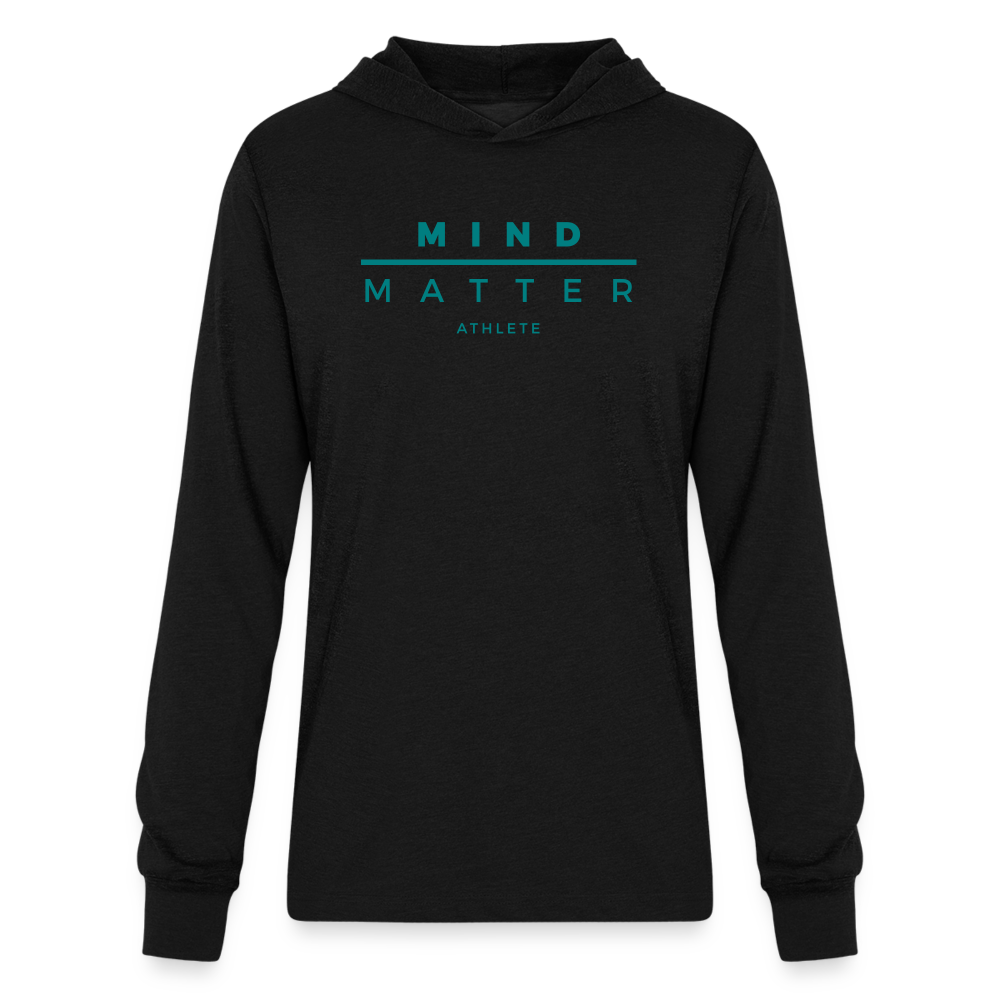 MM Athlete Teal- Unisex Long Sleeve Hoodie Shirt - black