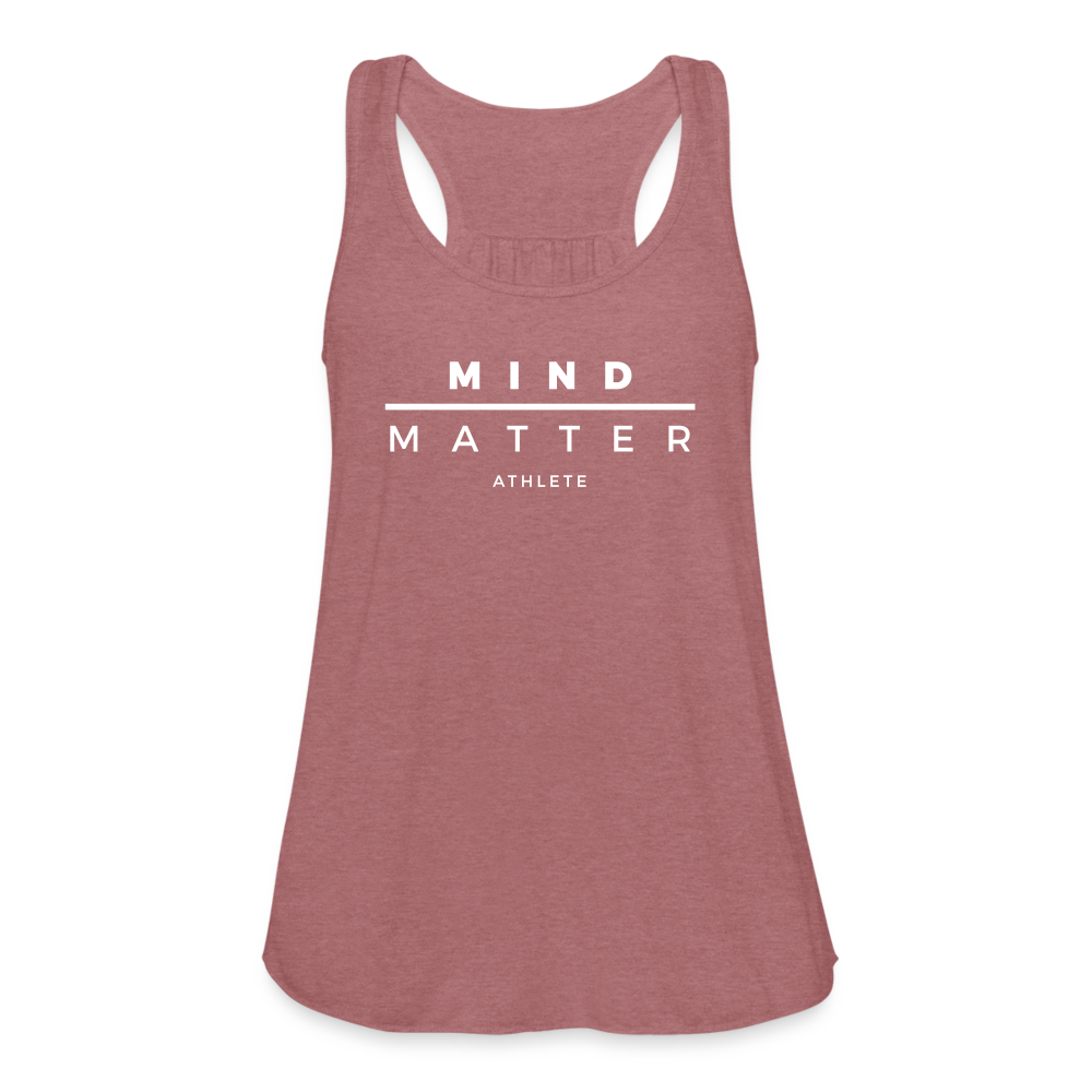 Women's Flowy Tank Top by Bella - mauve