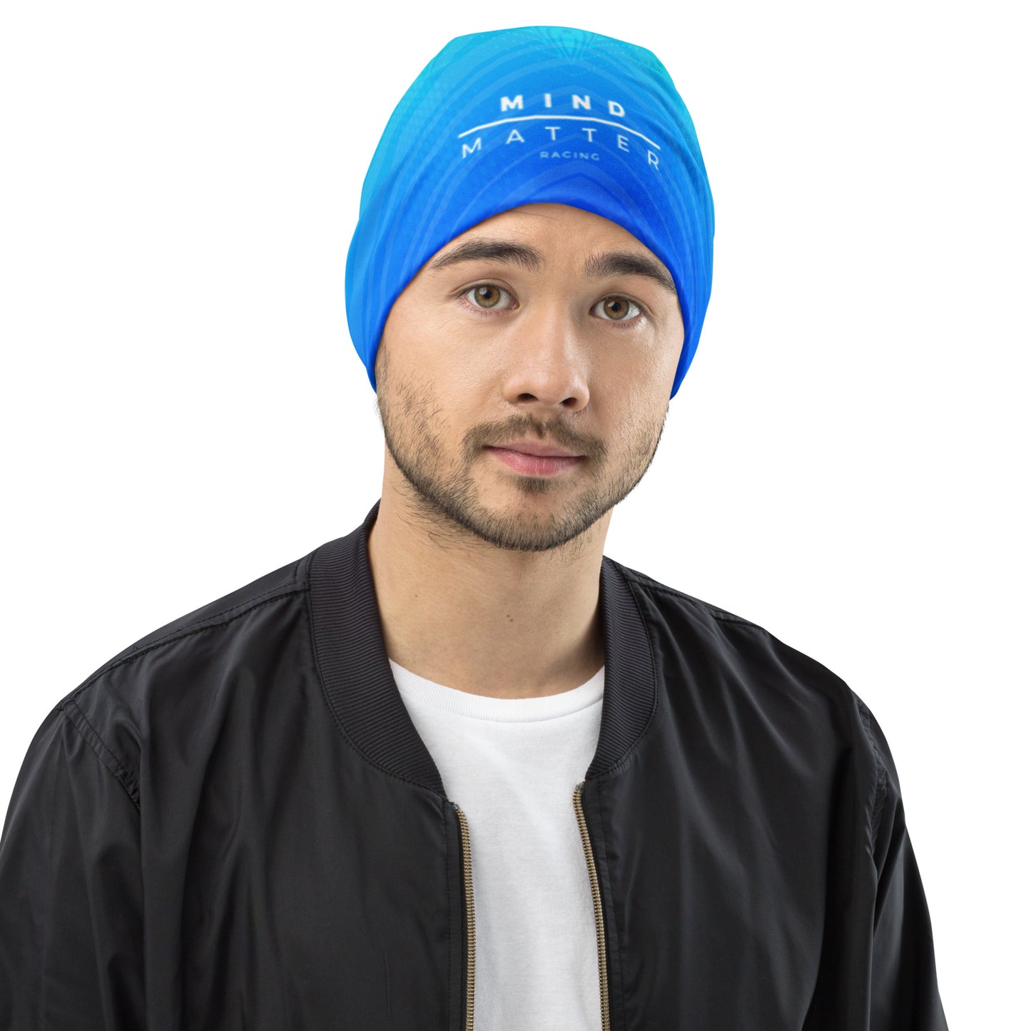 Teal and Blue MM Athlete- Beanie