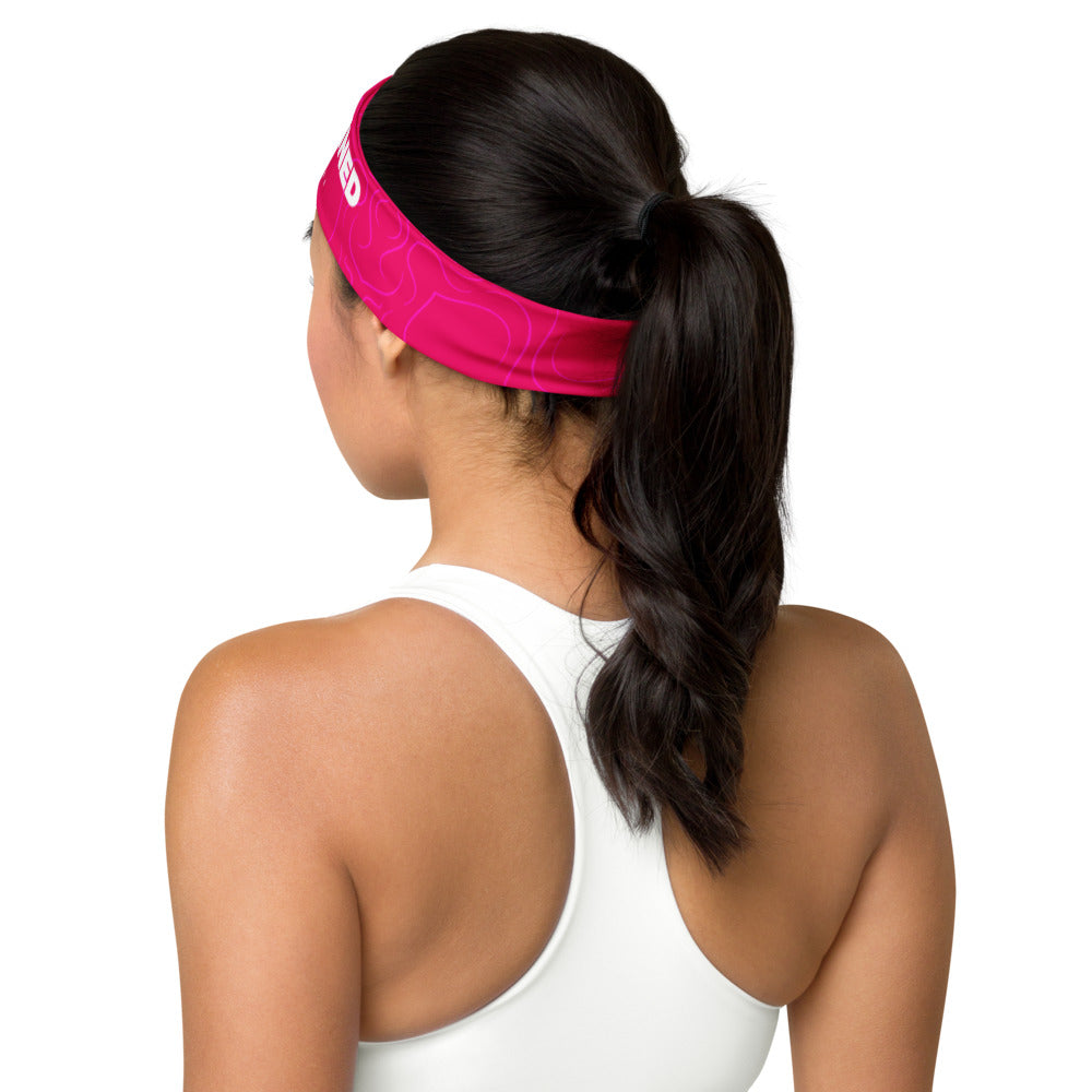 Determined Pink- Headband