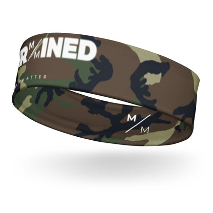 Determined Camo- Headband